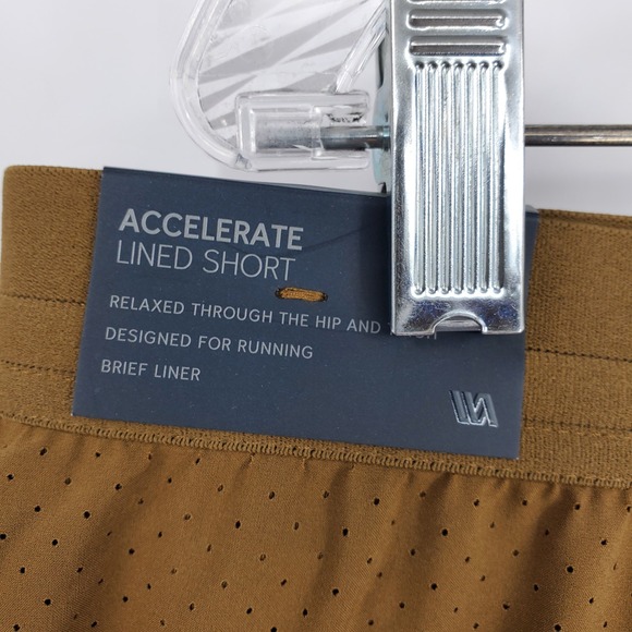 VRST Men's 5" Accelerate‎ Running Lined Boxer Brief Athletics Shorts XL Brown - Picture 7 of 10